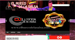 Desktop Screenshot of elhuecodelasalsa.com